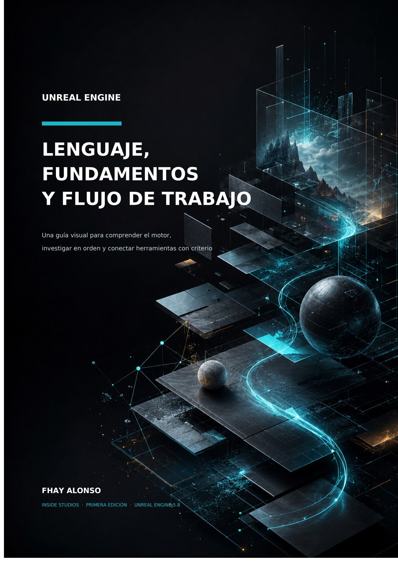 Portada de Unreal Engine: Lenguaje, Fundamentos y Flujo de Trabajo